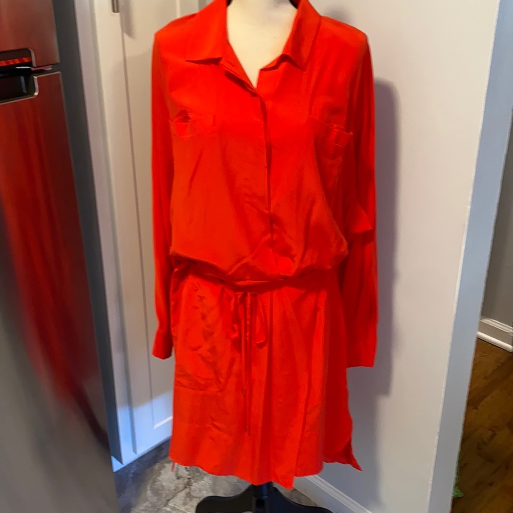 Diane Von Furstenberg cherry red Dress